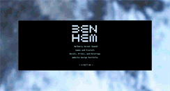 Desktop Screenshot of benhem.com