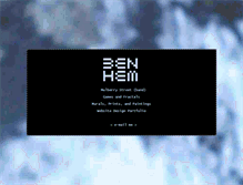 Tablet Screenshot of benhem.com